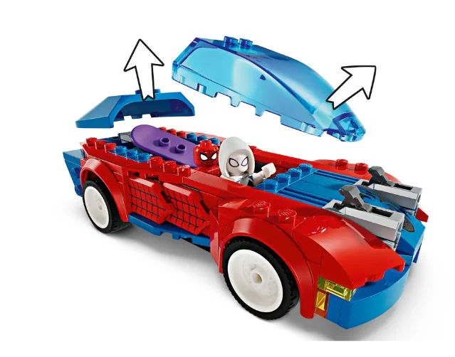 LEGO 76279 - MARVEL - SPIDERMAN RACE CAR AND VENOM GREEN GOBLIN - Image 4