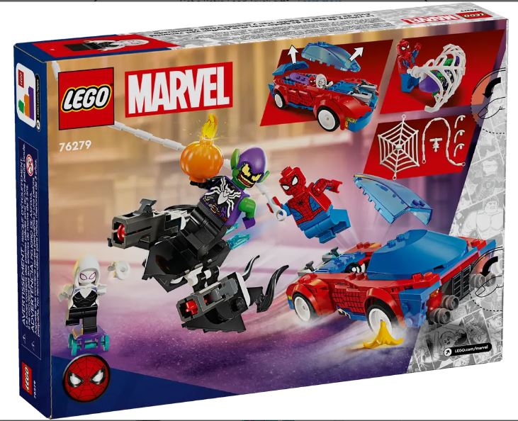 LEGO 76279 - MARVEL - SPIDERMAN RACE CAR AND VENOM GREEN GOBLIN - Image 7