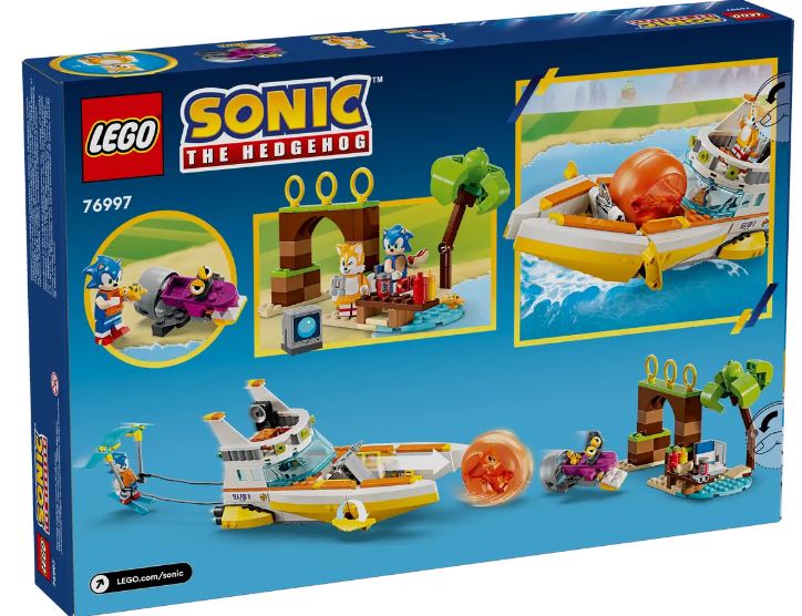 LEGO 76997 - SONIC THE HEDGEHOG - TAILS' ADVENTURE BOAT - Image 6