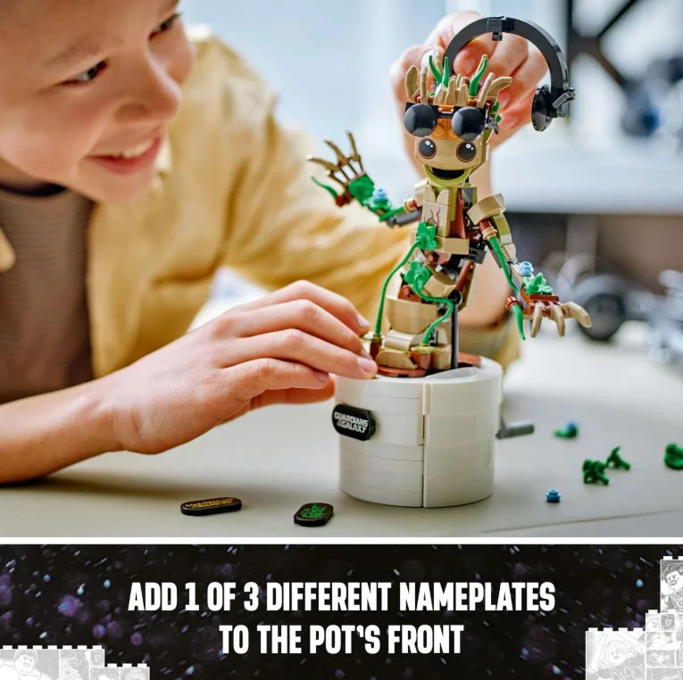 LEGO 76297 MARVEL DANCING GROOT - Image 6