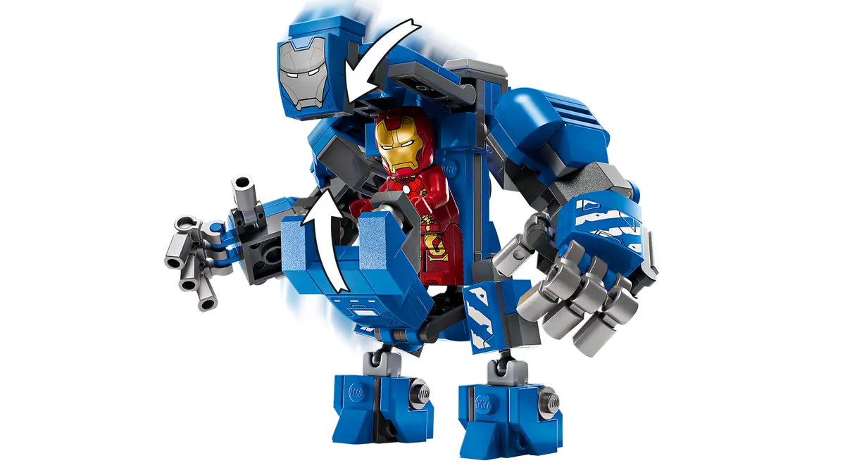 LEGO 76315 MARVEL IRON MAN'S LABORATORY : HALL OF ARMOR - Image 2