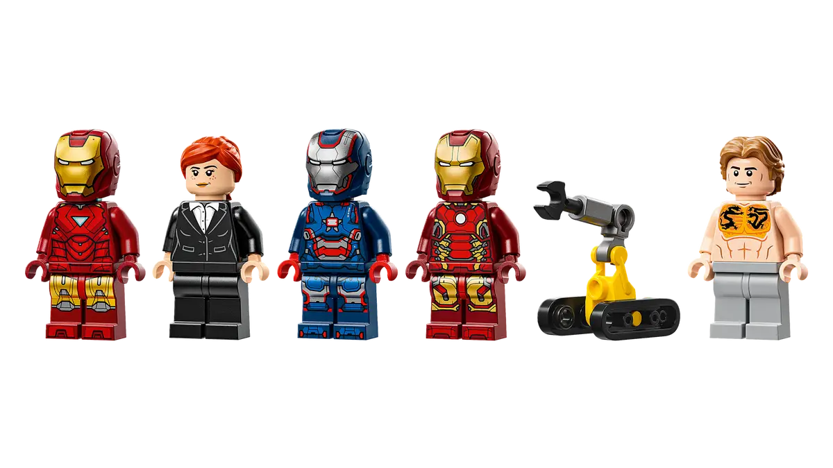 LEGO 76315 MARVEL IRON MAN'S LABORATORY : HALL OF ARMOR - Image 5