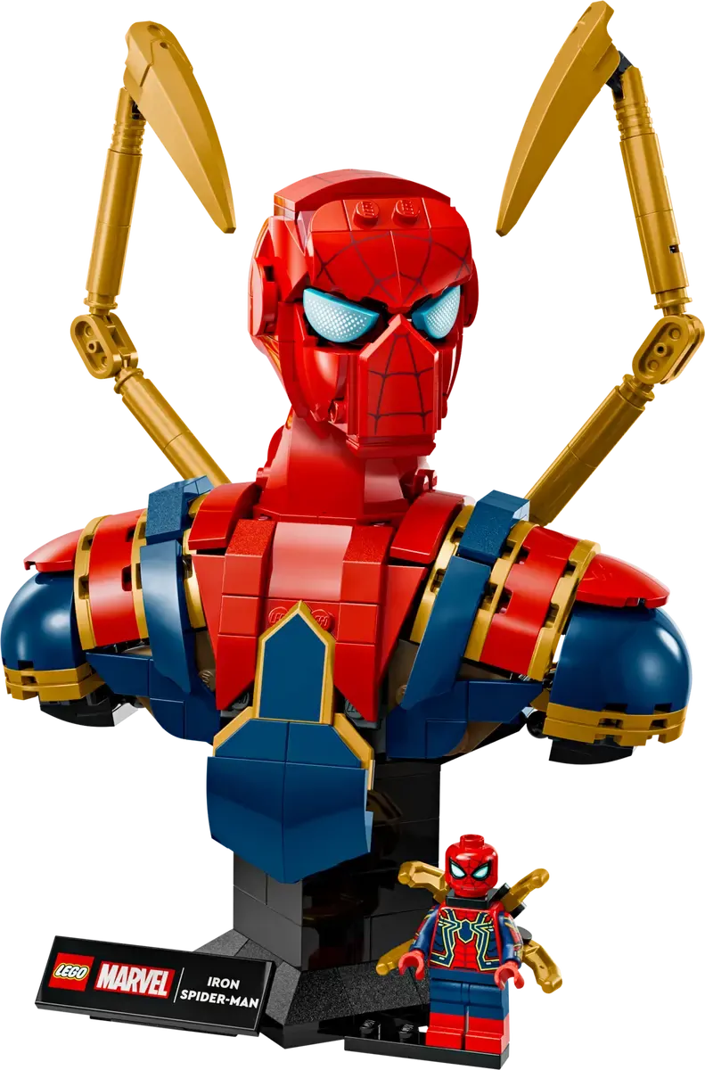LEGO 76326 MARVEL - IRON SPIDER MAN BUST - Image 4