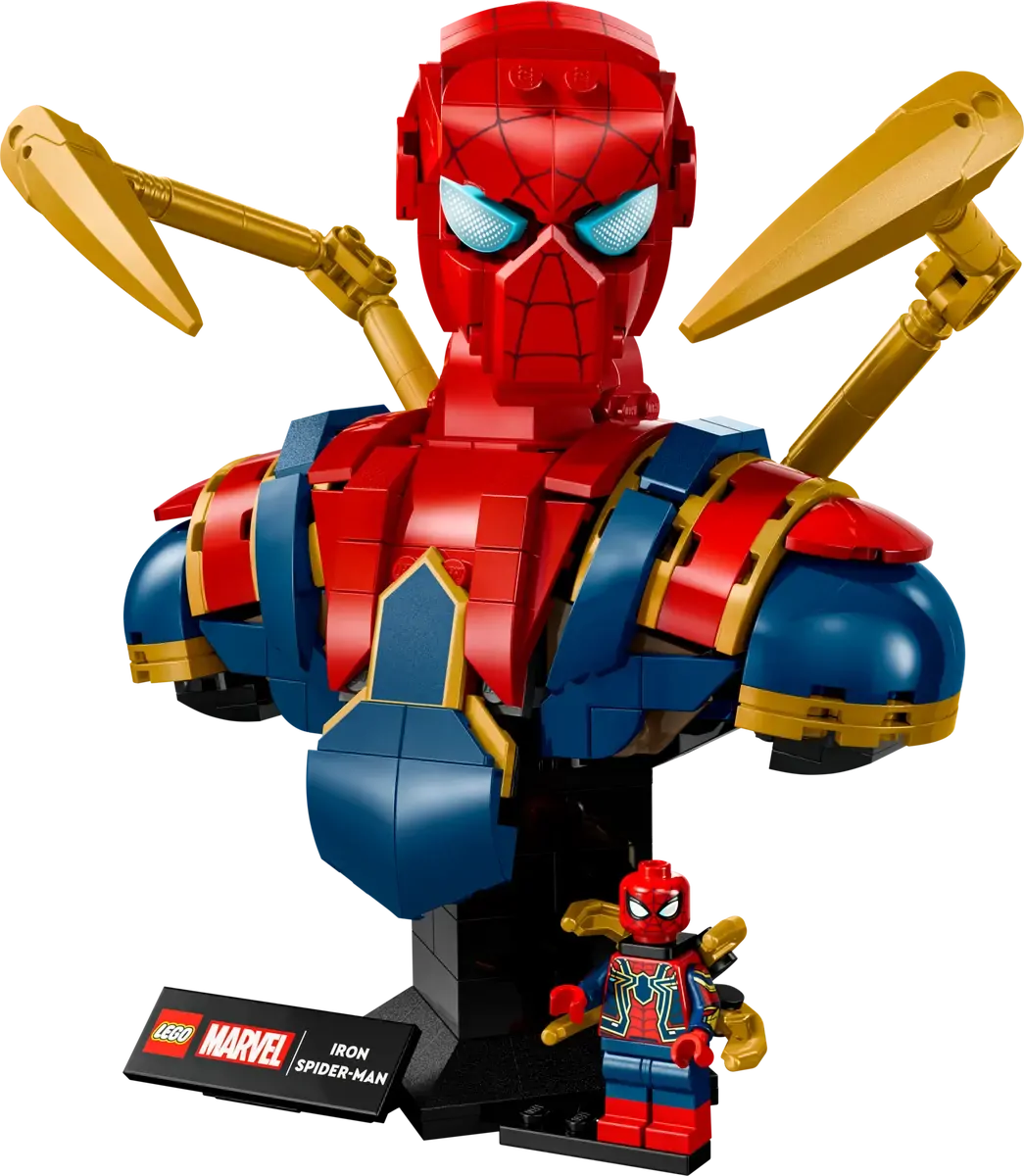 LEGO 76326 MARVEL - IRON SPIDER MAN BUST - Image 5