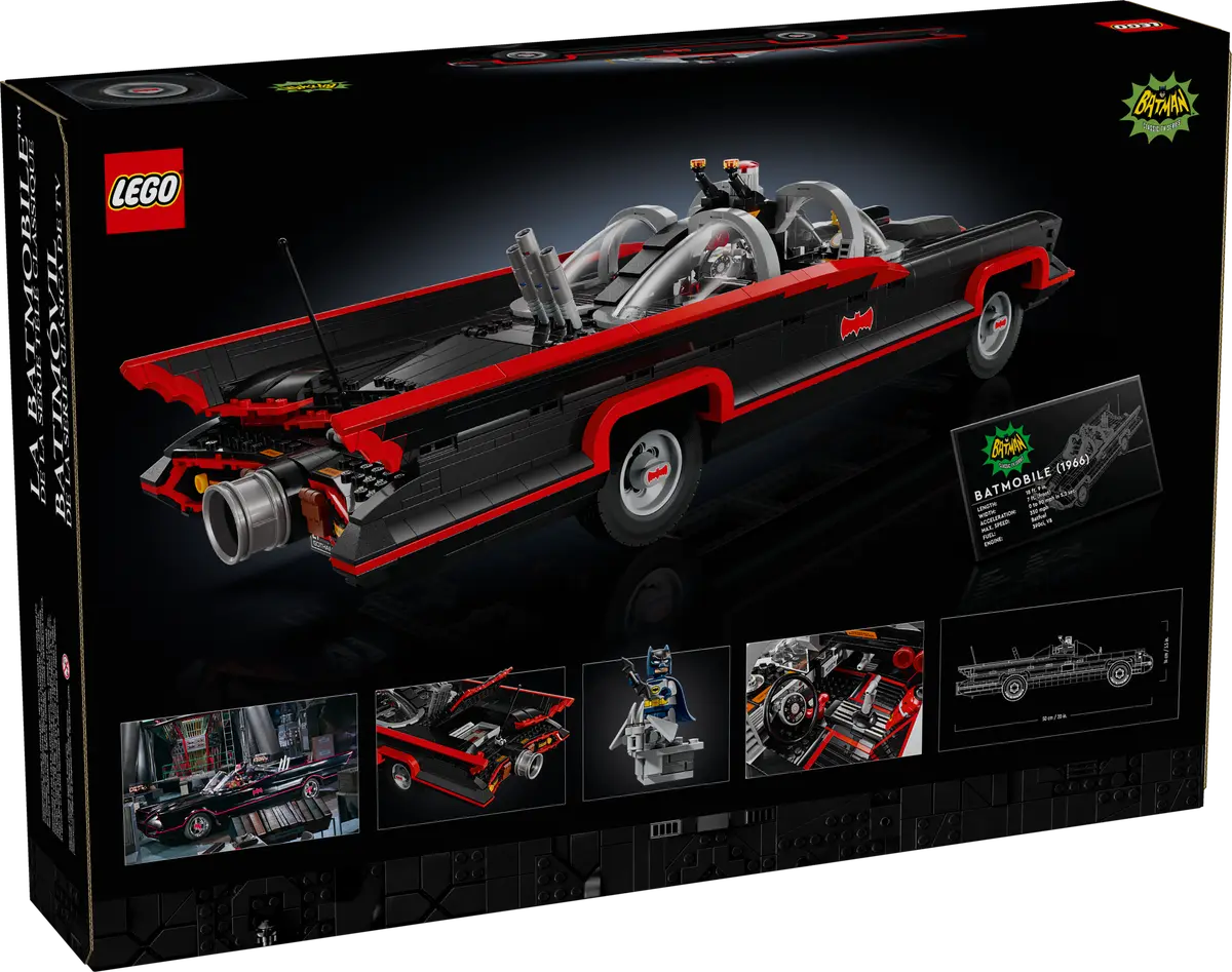 LEGO 76328 BATMAN: THE CLASSIC TV SERIES BATMOBILE - Image 2