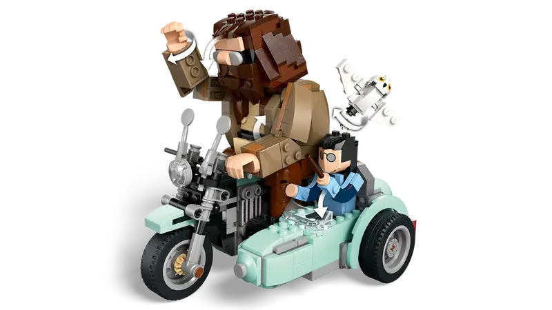 LEGO 76443 HARRY POTTER HAGRID AND HARRY MOTORCYCLE RIDE - Image 2