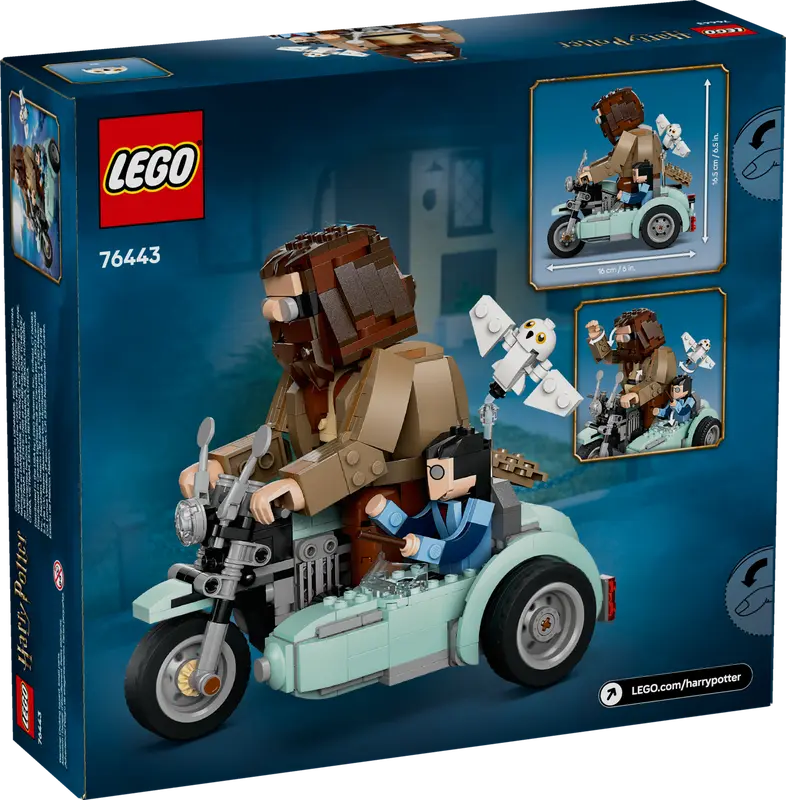 LEGO 76443 HARRY POTTER HAGRID AND HARRY MOTORCYCLE RIDE - Image 8
