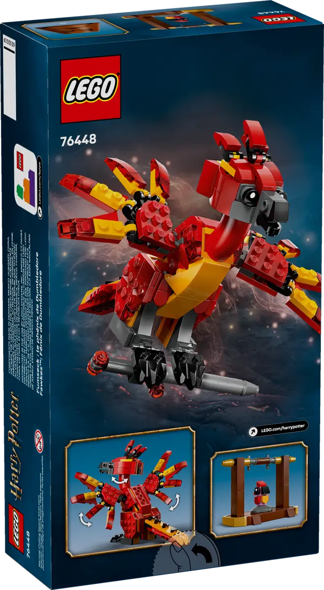 LEGO 76448 HARRY POTTER - FAWKES DUMBLEDORES PHEONIX - Image 5