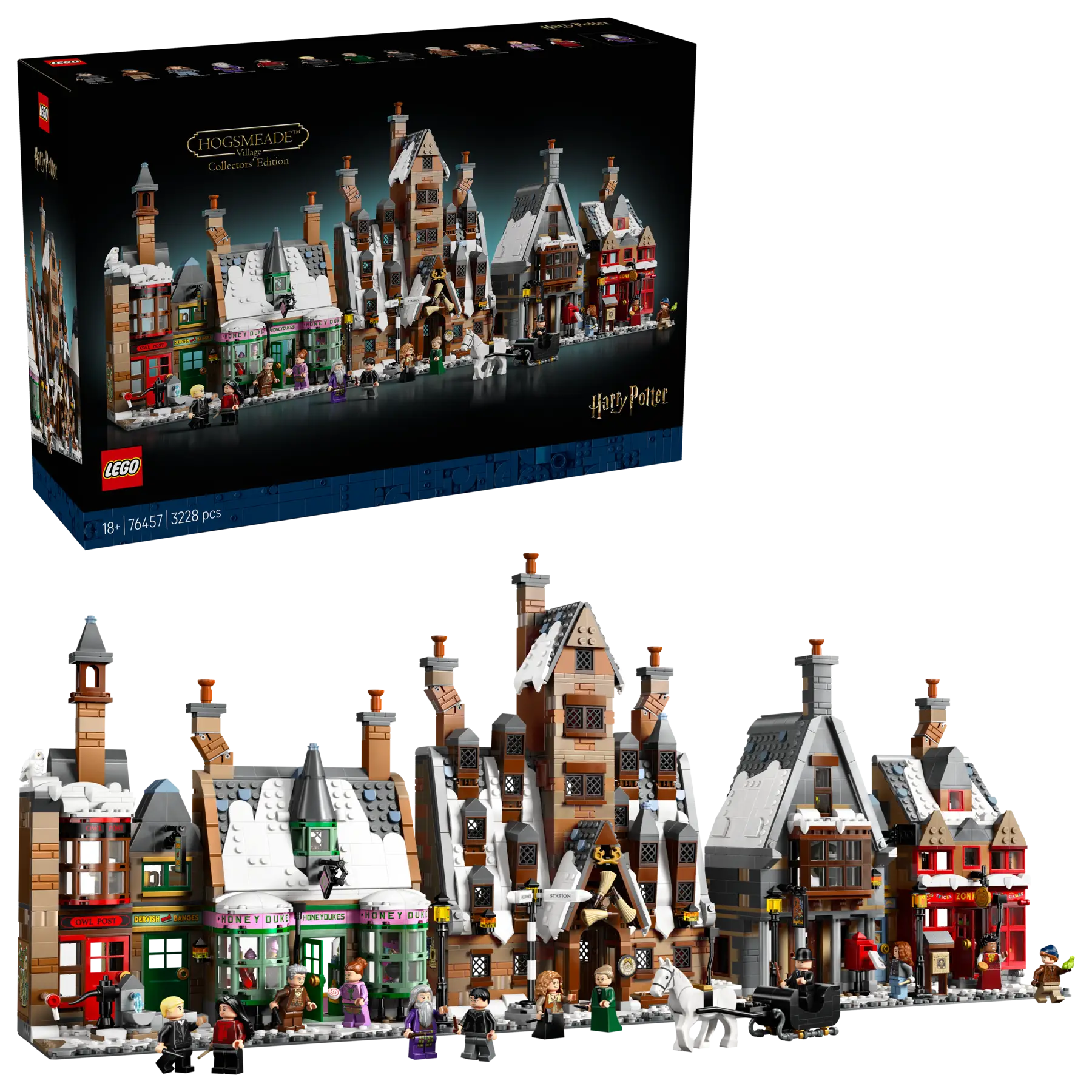LEGO 76457 HARRY POTTER - HOGSMEADE VILLAGE COLLECTORS EDITION