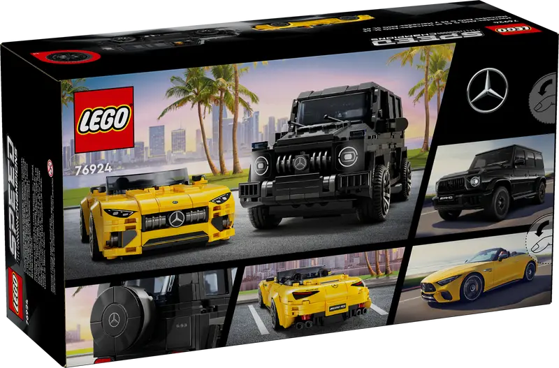 LEGO 76924 SPEED CHAMPIONS MERCEDES-AMG G 63 & MERCEDES-AMG SL 63 - Image 7