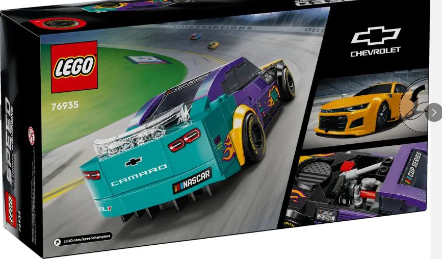 LEGO 76935 SPEED CHAMPIONS - NASCAR NEXT GEN CHEVROLET CAMARO ZL1 - Image 5