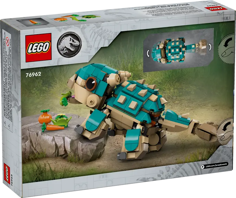 LEGO 76962 - BABY BUMPY- ANKYLOSAURUS - Image 5