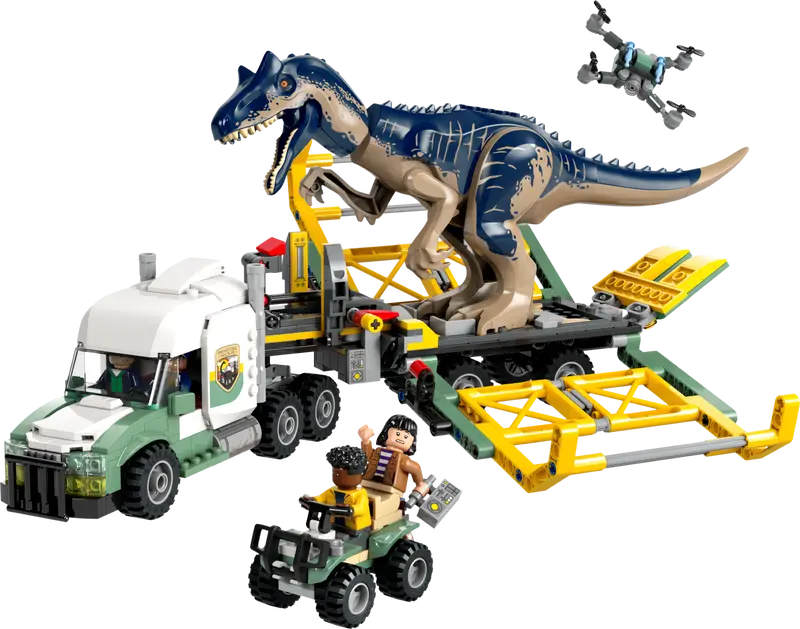 LEGO 76966 - DINOSAUR MISSIONS-ALLOSAURUS TRANSPORT TRUCK - Image 2