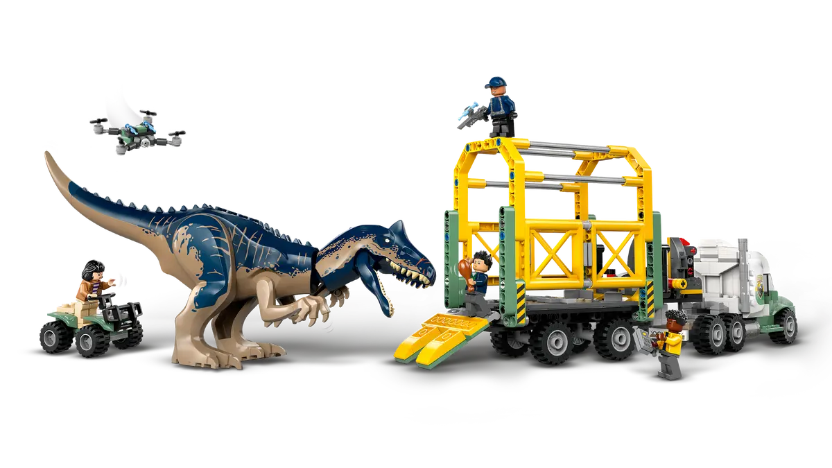 LEGO 76966 - DINOSAUR MISSIONS-ALLOSAURUS TRANSPORT TRUCK - Image 3