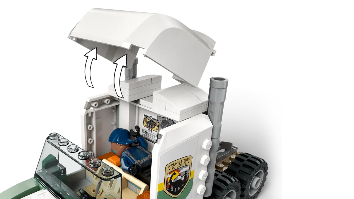 LEGO 76966 - DINOSAUR MISSIONS-ALLOSAURUS TRANSPORT TRUCK - Image 5