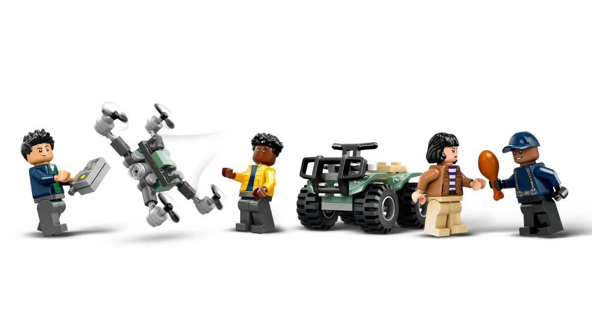 LEGO 76966 - DINOSAUR MISSIONS-ALLOSAURUS TRANSPORT TRUCK - Image 6