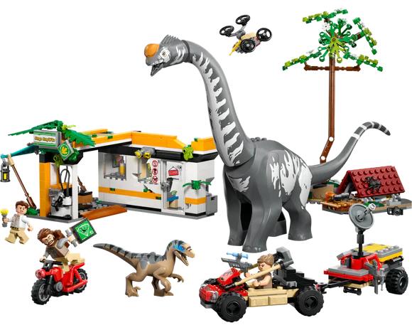 LEGO 76973 JURASSIC WORLD - RAPTOR AND TITANOSAURUS TRACKING MISSION - Image 2