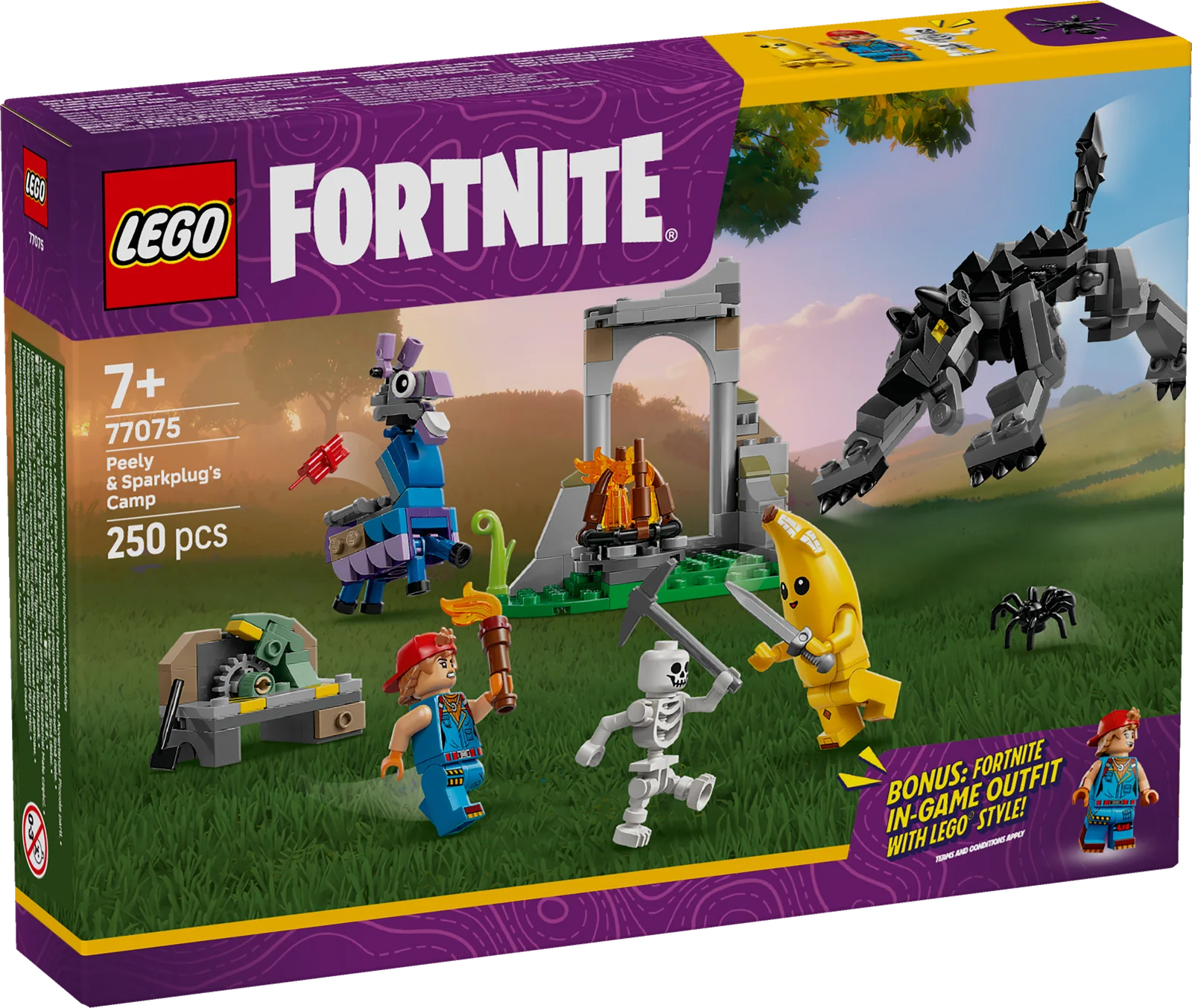 LEGO 77075 FORNITE - PEELY AND SPARKPLUG 'S CAMP - Image 2
