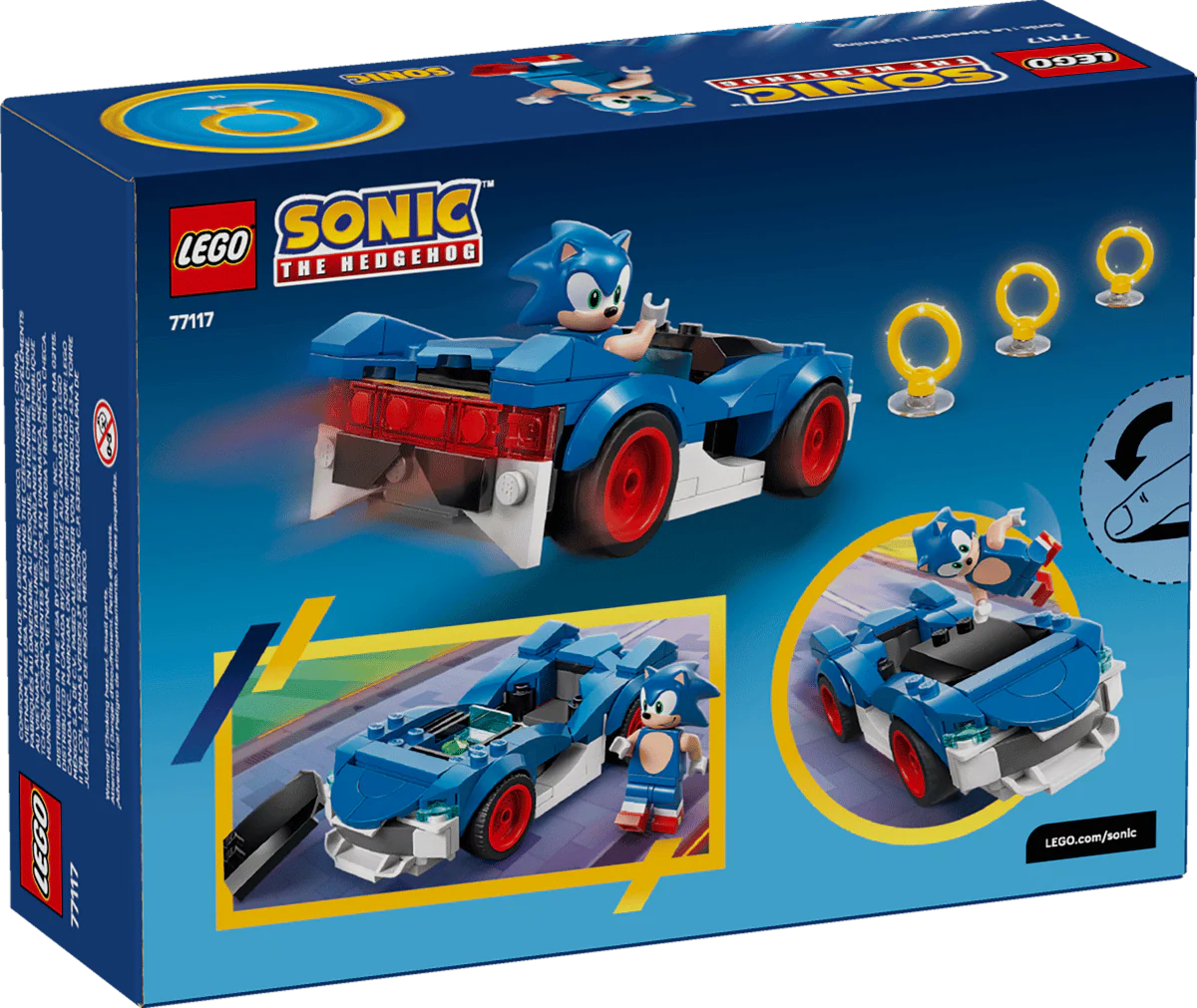 LEGO 77117 SONIC THE HEDGEHOG - SONIC SPEEDSTER LIGHTNING - Image 9
