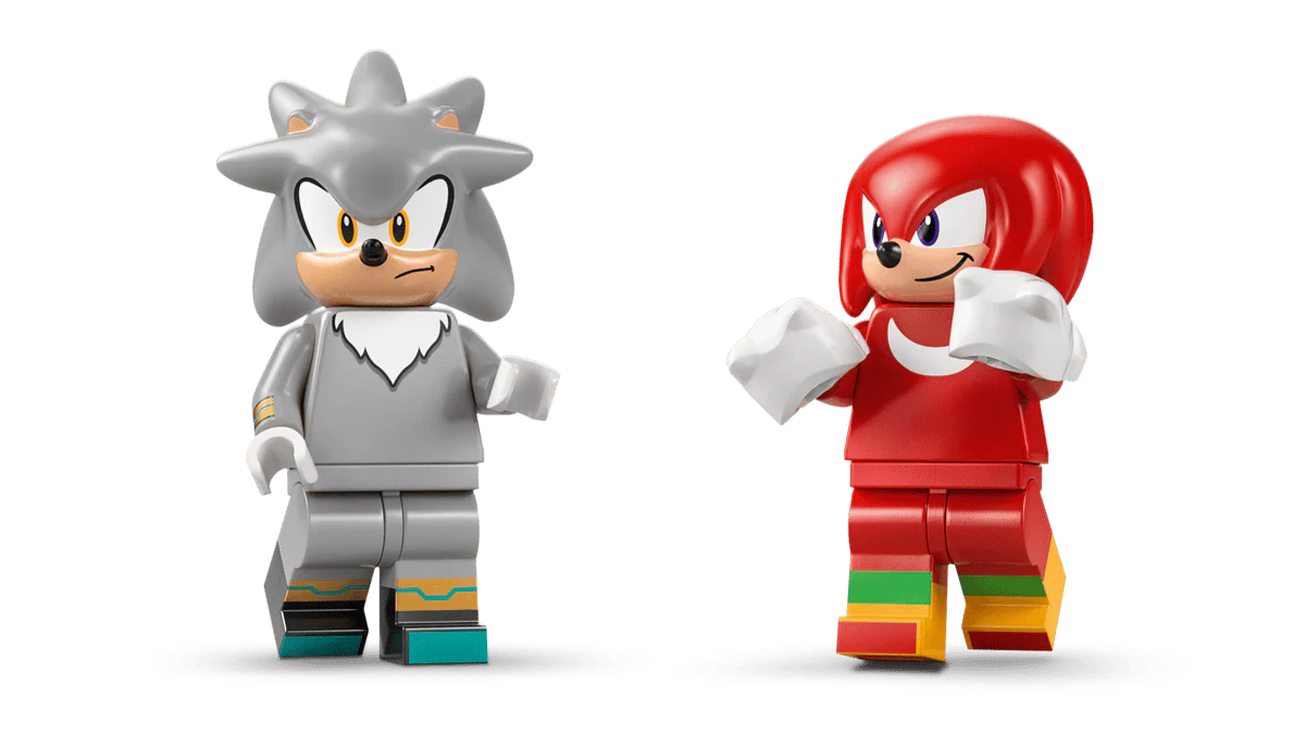LEGO 77118 SONIC THE HEDGEHOG - SILVER'S CAR VS KNUCKLES MONSTER TRUCK - Image 6