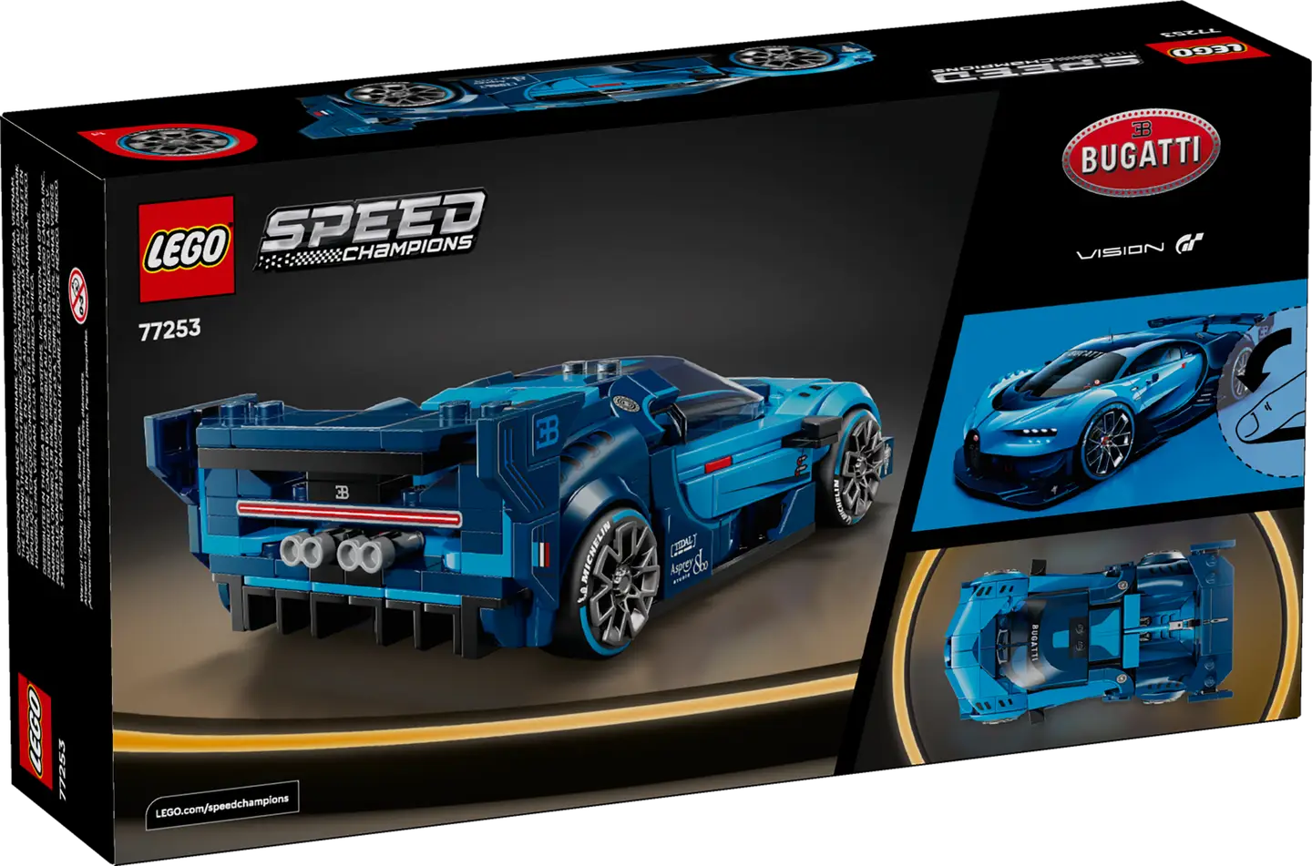 LEGO 77253 SPEED CHAMPIONS - BUGATTI VISION GT HYPER SPORTS CAR - Image 8