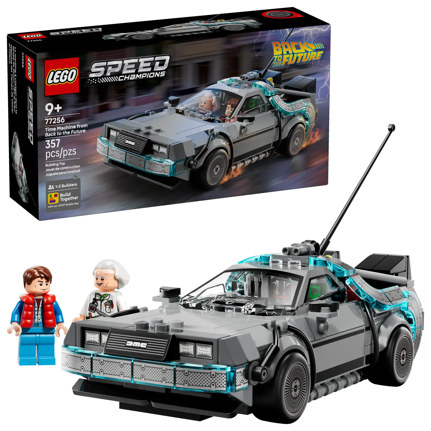 LEGO 77256 SPEED CHAMPIONS - TIME MACHINE FROM BACK TO THE FUTURE