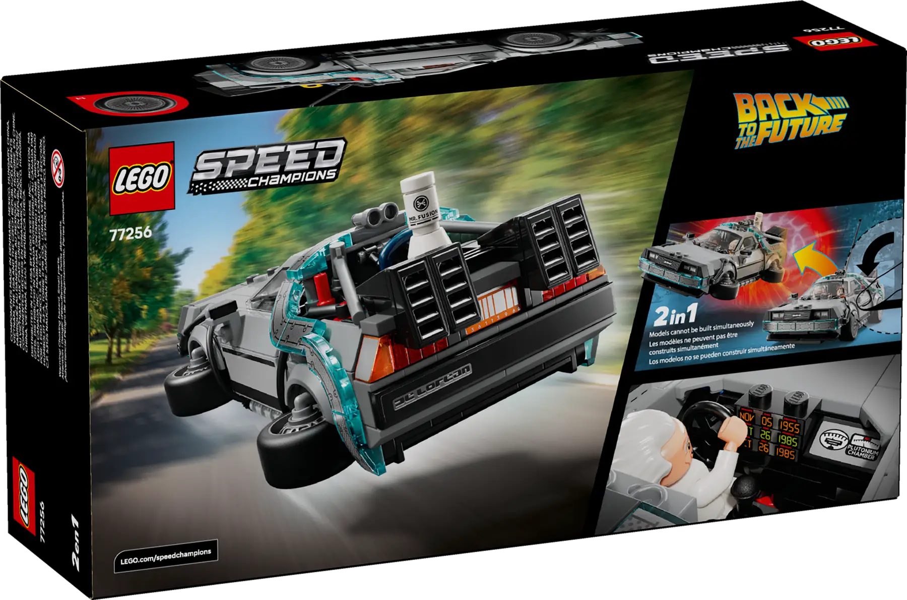 LEGO 77256 SPEED CHAMPIONS - TIME MACHINE FROM BACK TO THE FUTURE - Image 2