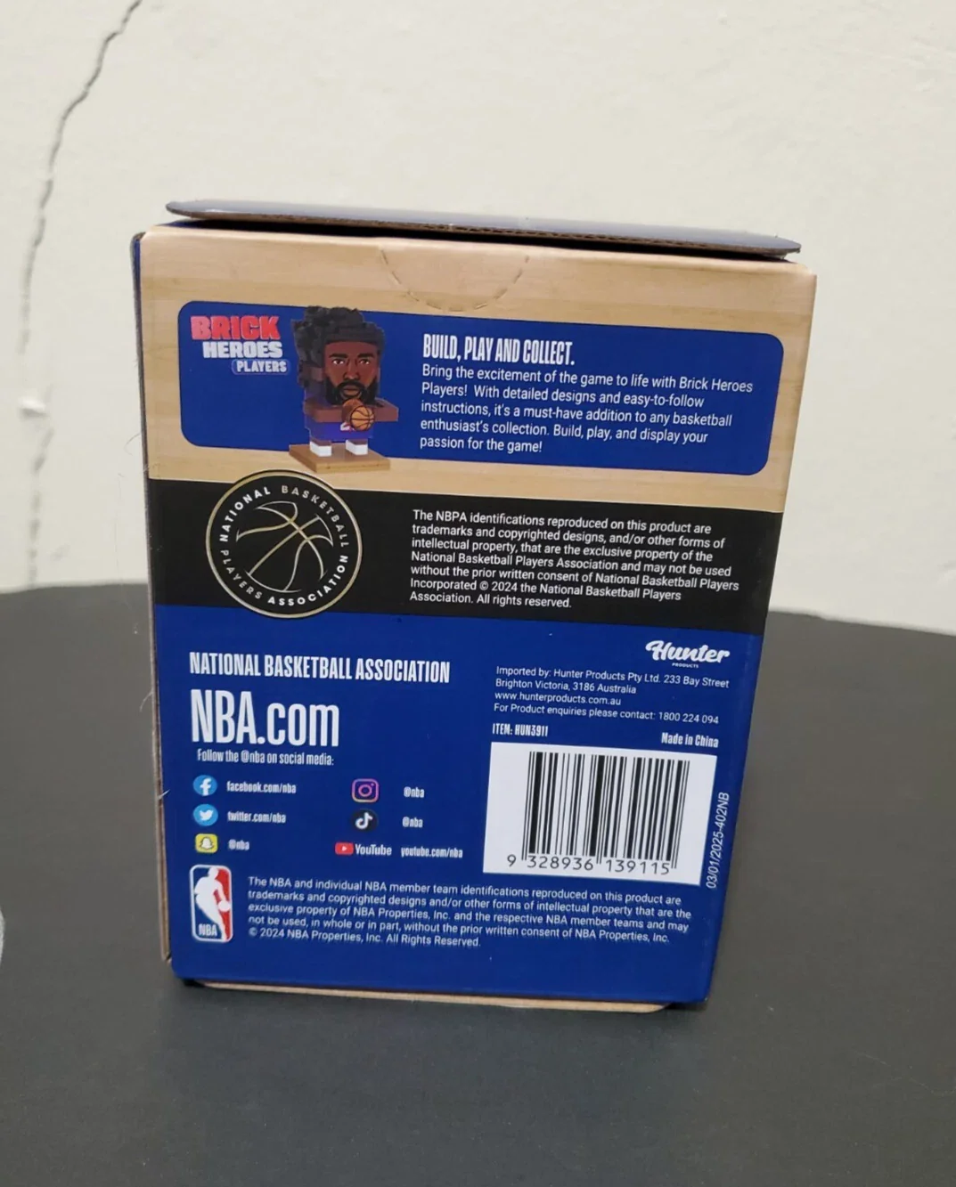 NBA BRICK HEROES PLAYERS - JOEL EMBIID BUILD KIT - Image 2