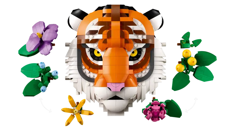 LEGO 31217 ART  THE FAUNA COLLECTION - TIGER - Image 3