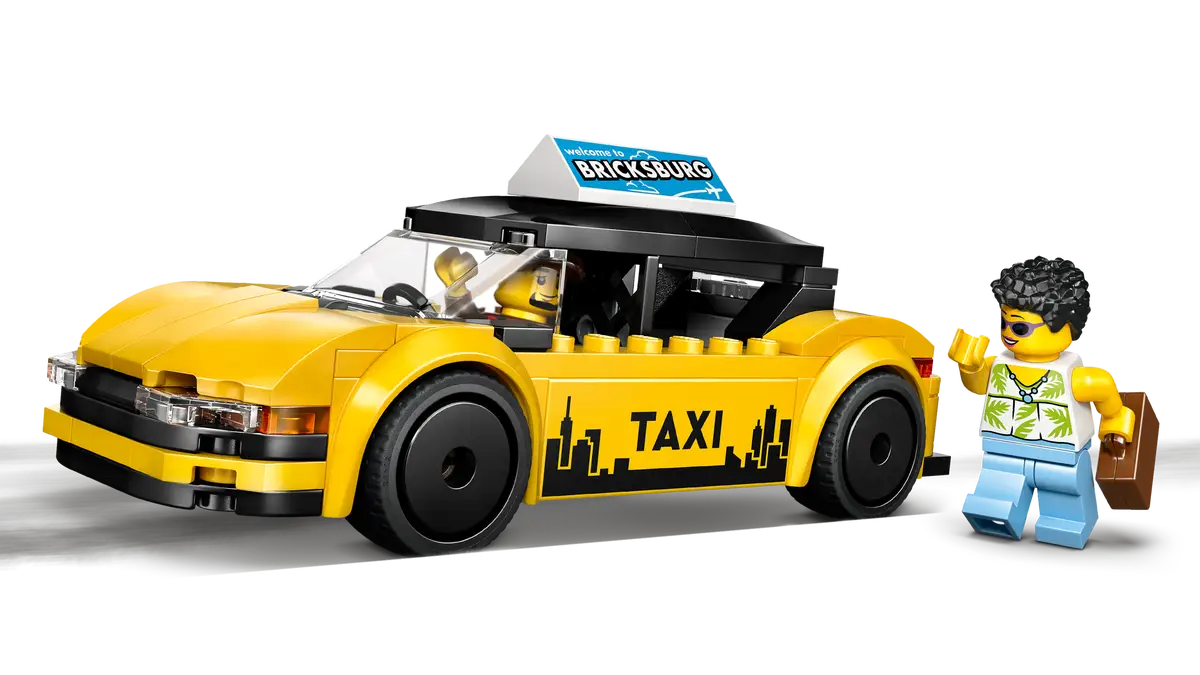 LEGO 60487 CITY - YELLOW TAXI - Image 6