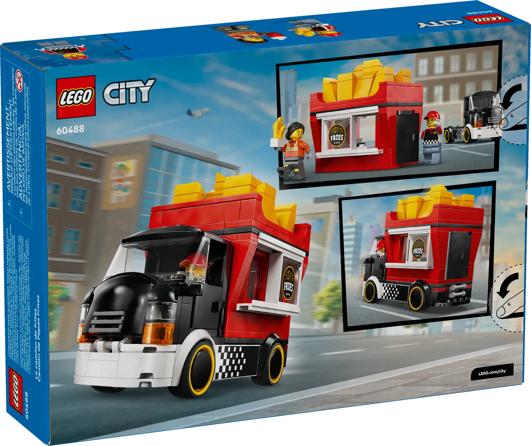 LEGO 60488 CITY - FRIES FOOD TRUCK - Image 8