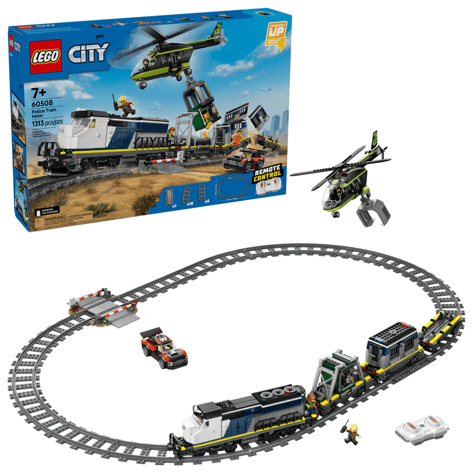 LEGO CITY 60508 - POLICE TRAIN HEIST