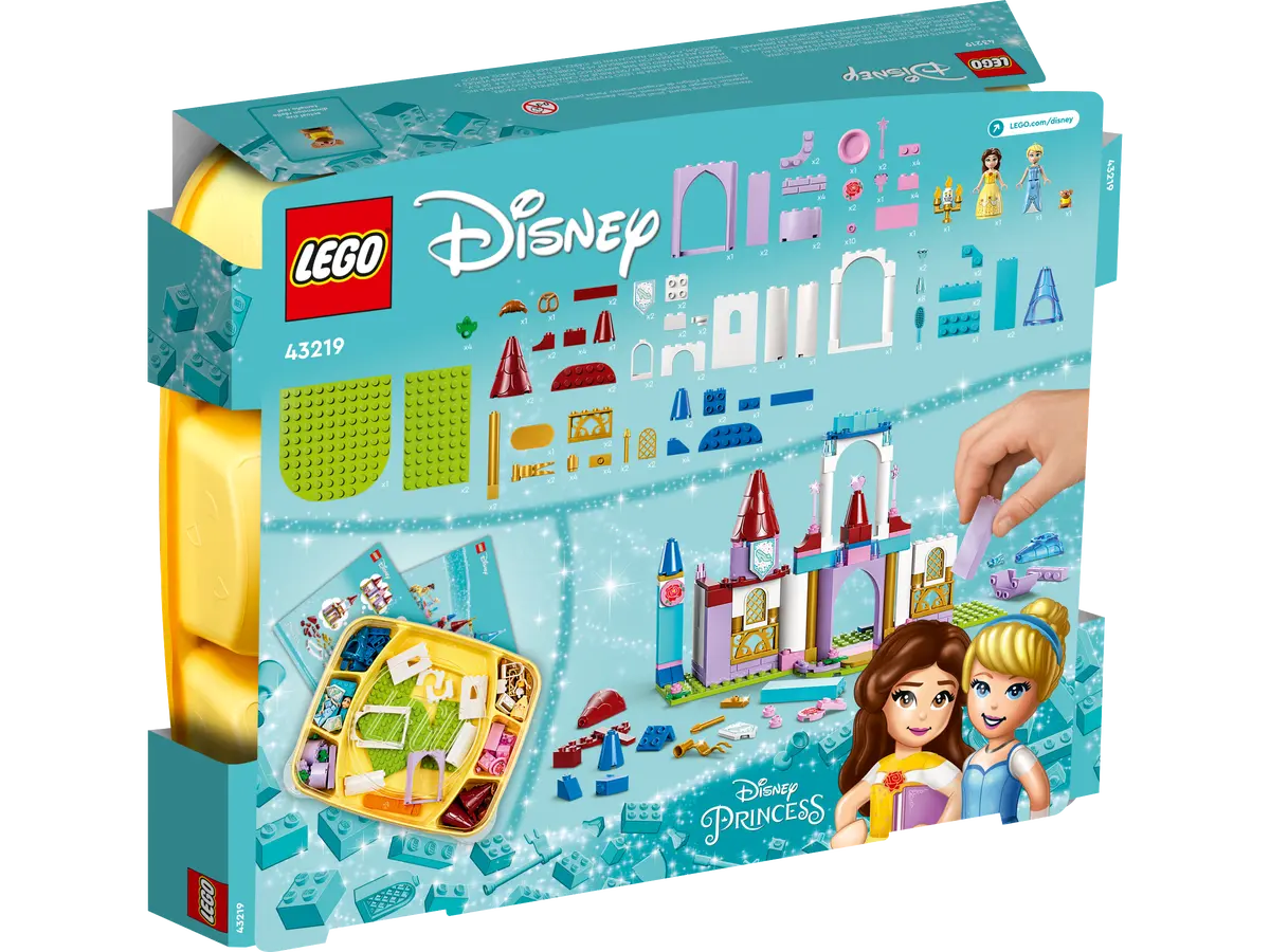 LEGO 43219 DISNEY  DISNEY PRINCESS CREATIVE CASTLES - Image 5