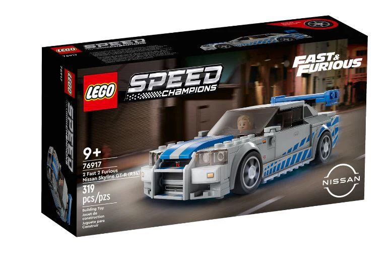 LEGO 76917 SPEED CHAMPIONS 2 FAST 2 FURIOUS NISSAN SKYLINE GT-R (R34)