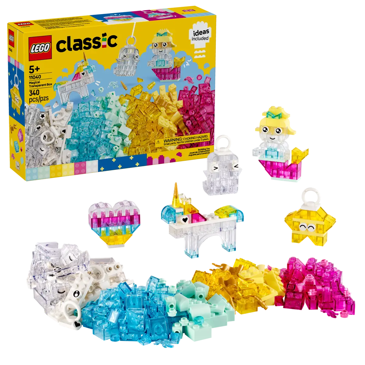 LEGO 11040 CLASSIC - MAGICAL TRANSPARENT BOX
