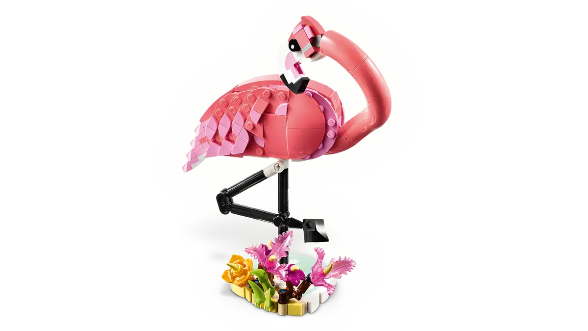 LEGO 31170 CREATOR 3 IN 1 - WILD ANIMALS: PINK FLAMINGO - Image 3