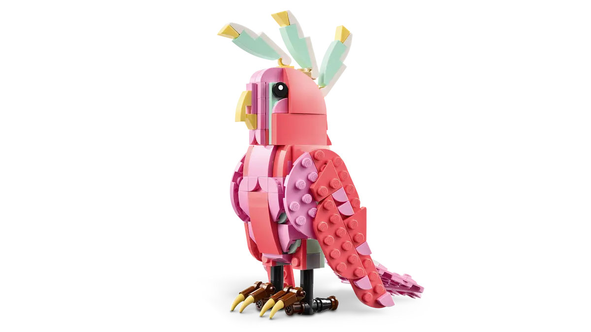 LEGO 31170 CREATOR 3 IN 1 - WILD ANIMALS: PINK FLAMINGO - Image 5