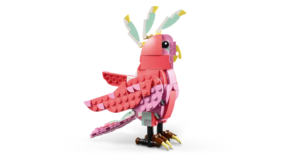 LEGO 31170 CREATOR 3 IN 1 - WILD ANIMALS: PINK FLAMINGO - Image 6
