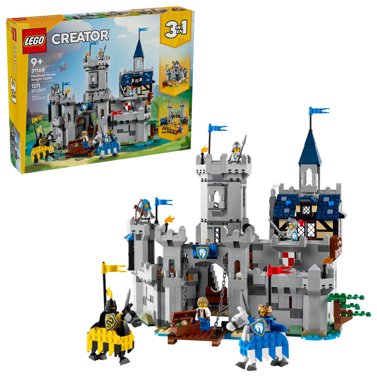 LEGO 31168 CREATOR  MEDIEVAL HORSE KNIGHT CASTLE