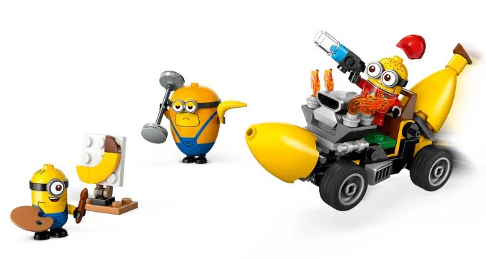 LEGO - DESPICABLE ME 4 - 75580 MINIONS AND BANANA CAR - Image 2
