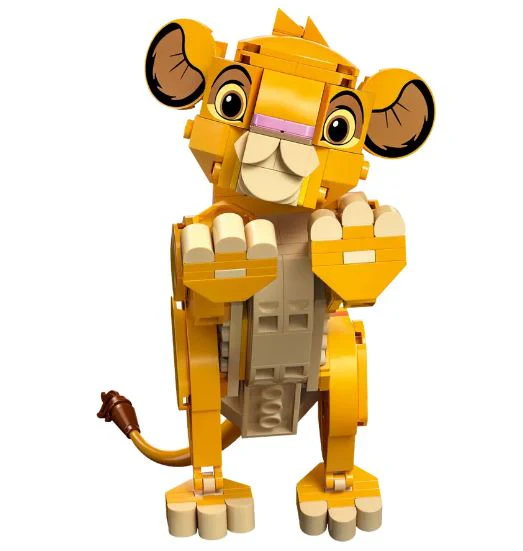 LEGO 43243 DISNEY  - SIMBA THE LION KING CUB - Image 4