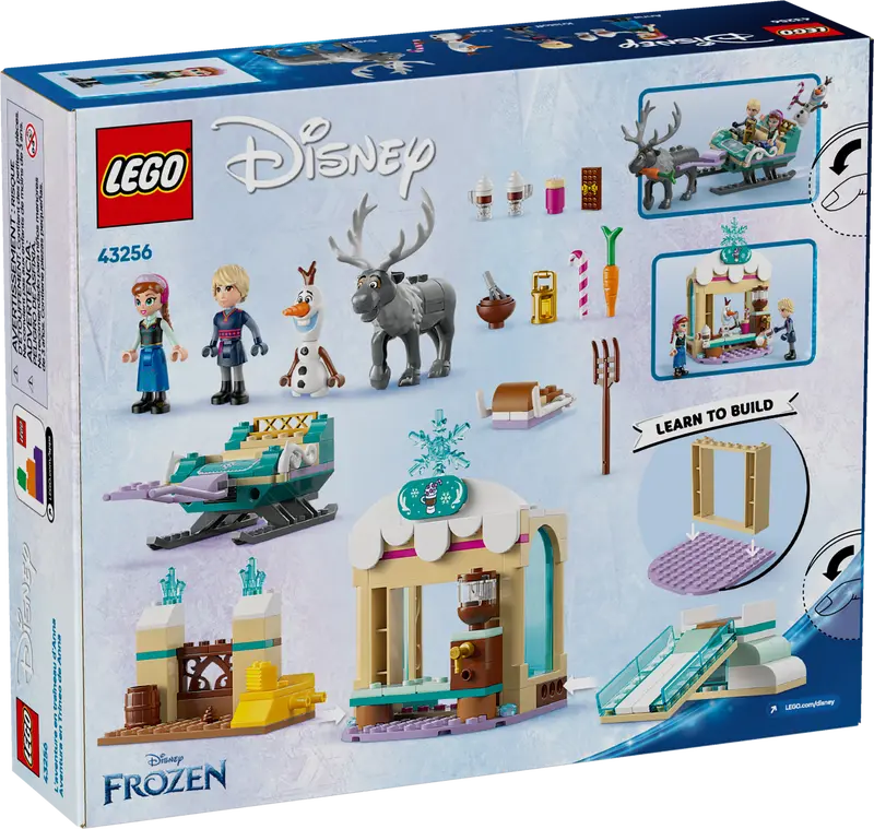 LEGO 43256 DISNEY ANNA'S SLEIGH ADVENTURE - Image 8