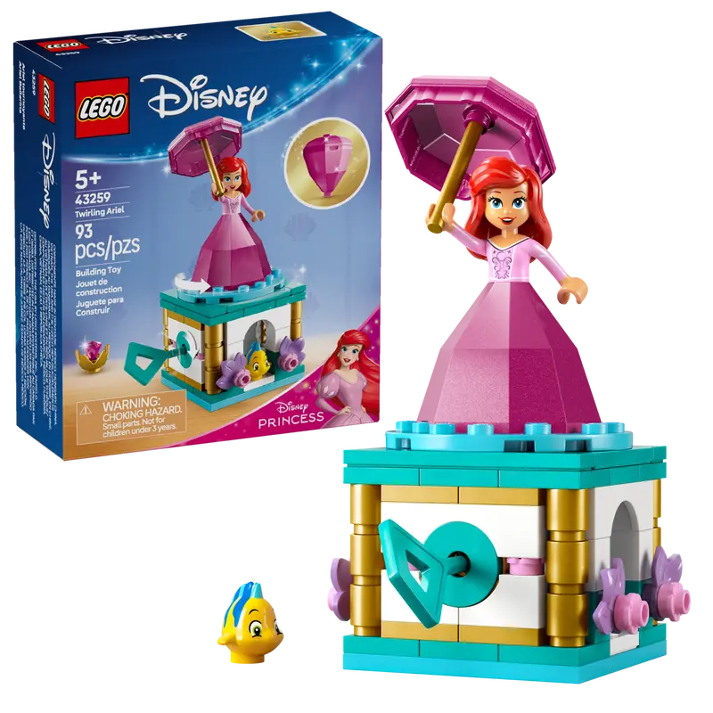 LEGO 43259 DISNEY TWIRLING ARIEL