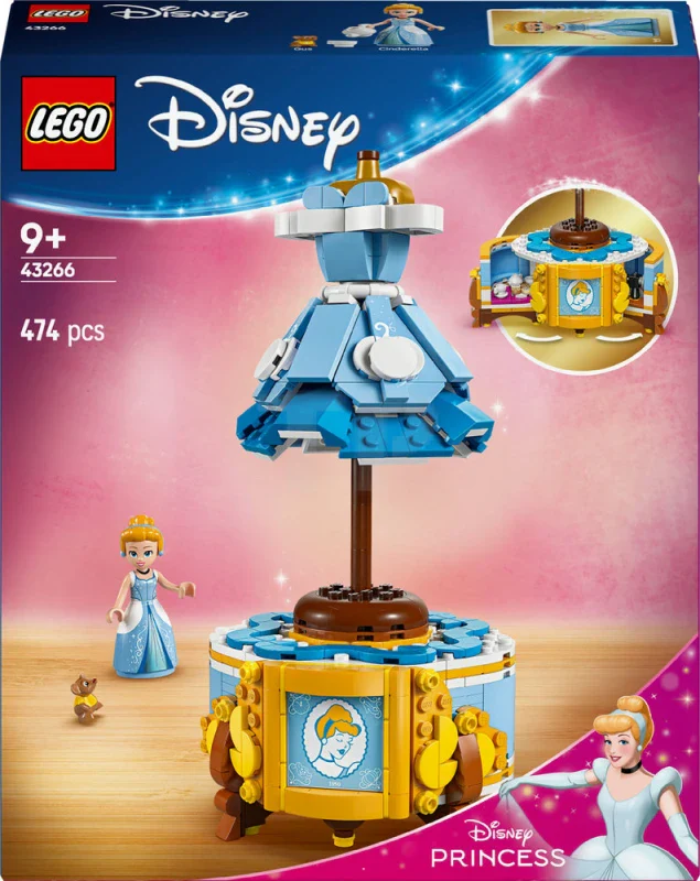 LEGO 43266 DISNEY CINDERELLAS DRESS