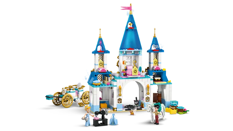LEGO 43275 DISNEY CINDERELLA'S CASTLE AND HORSE CARRIAGE - Image 2