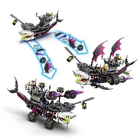 LEGO 71469 DREAMZZZ  NIGHTMARE SHARK SHIP - Image 2