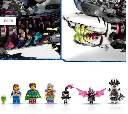 LEGO 71469 DREAMZZZ  NIGHTMARE SHARK SHIP - Image 5