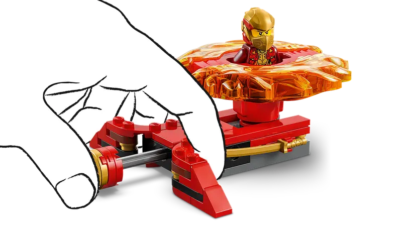 LEGO 71823 NINJAGO KAI'S DRAGON SPINJITZU SPINNER - Image 3