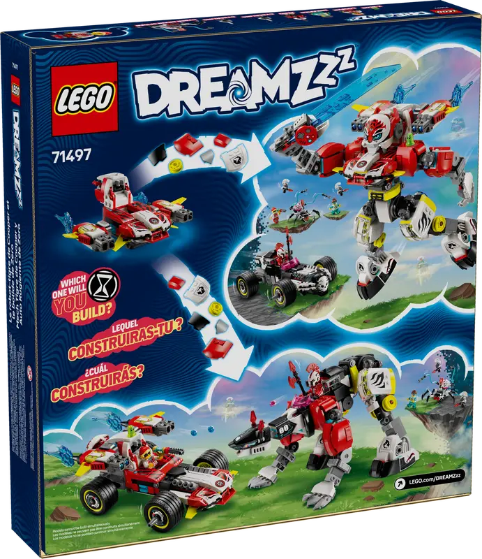 LEGO 71497 DREAMZZZ COOPER'S TIGER MECH AND ZERO'S HOT ROD CAR - Image 10