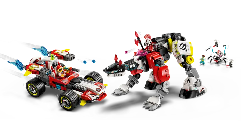 LEGO 71497 DREAMZZZ COOPER'S TIGER MECH AND ZERO'S HOT ROD CAR - Image 4